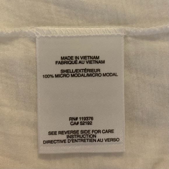 Helmut Lang Twist Back White Tank Top, Size Small - Picture 14 of 14